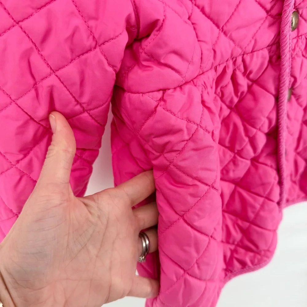 Polo by Ralph Lauren Kids Fuchsia Quilted Puffer Jacket